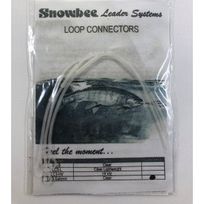 Snowbee LC3-S Loop Connectors - Salmon