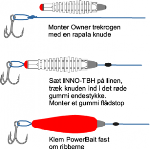 INNO Trout Bait Holder Intermediate Transparent