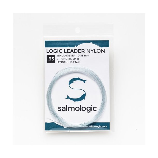  Salmologic Logic Leader Nylon Taperet 0,23 mm