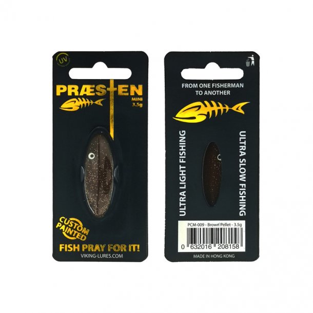 Prsten Mini 3,5g Custom Painted. Brown Pellet