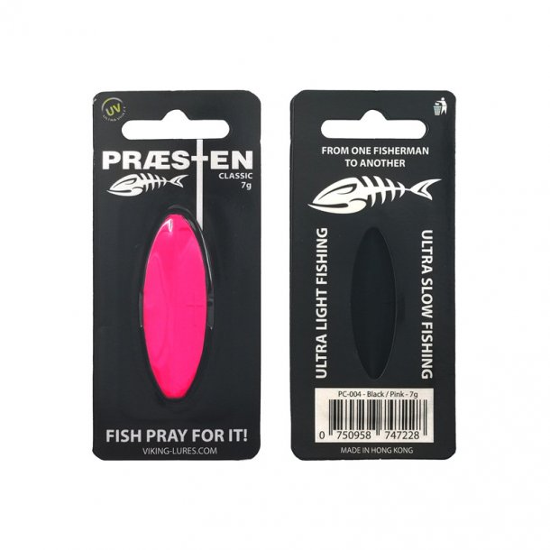 Prsten Classic 7g Gennemlber Sort/Pink