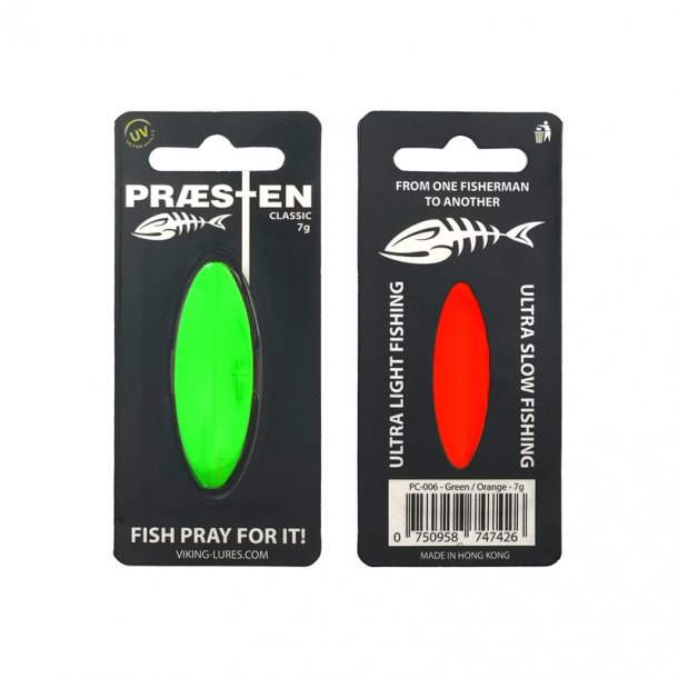 Prsten Classic 7g Gennemlber Orange/Grn