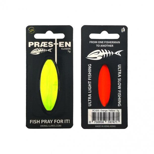 Prsten Classic 7g Gennemlber Orange/Gul