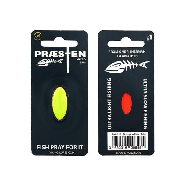 Prsten Micro 1,8g Gennemlber. Orange/Gul