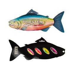 Prsten Mini Fluer.dk Trout Collection 3.5g, 4 stk.