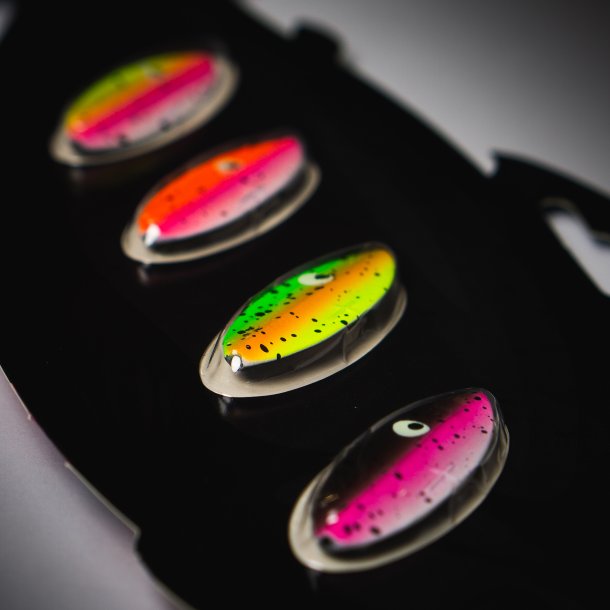 Prsten Mini Fluer.dk Trout Collection 3.5g, 4 stk.