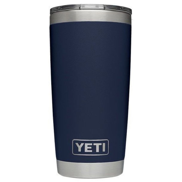 YETI Rambler 20 OZ Tumbler Navy, 591ml Krus