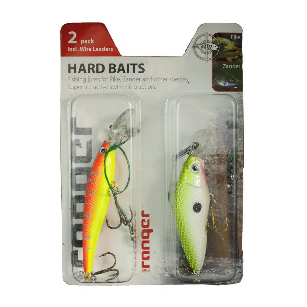 Ranger Hard Baits St 2, Pakke med 2 stk.