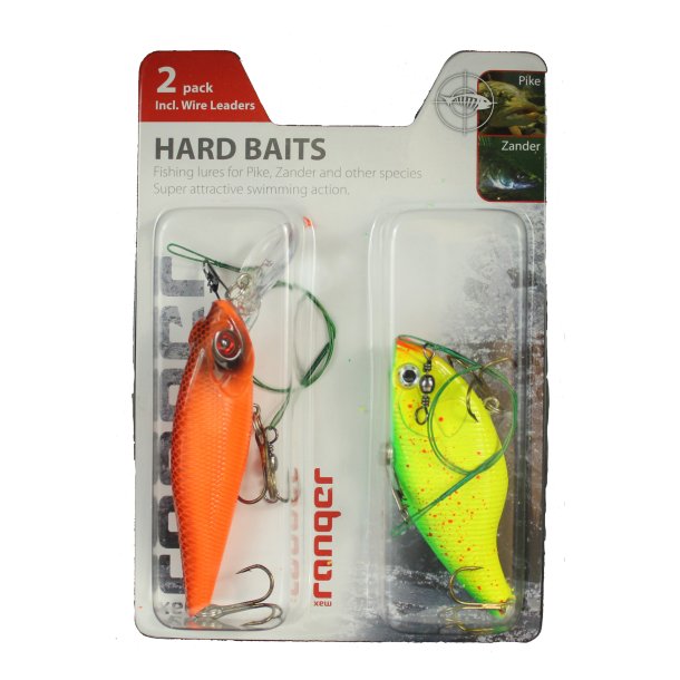 Ranger Hard Baits St 3, Pakke med 2 stk.