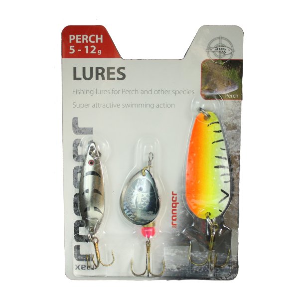 Ranger Lures Perch, 5-12g Spoon og Spinner St
