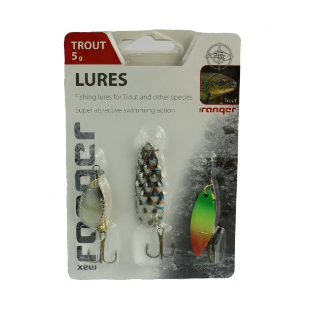 Ranger Lures Trout St 2, 5g Spoon og Spinner St