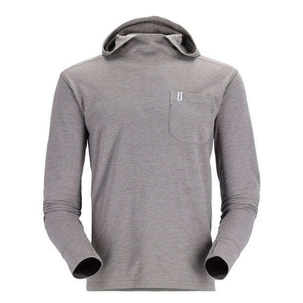 Simms Men's Henry's Fork Hoody Steel Heather