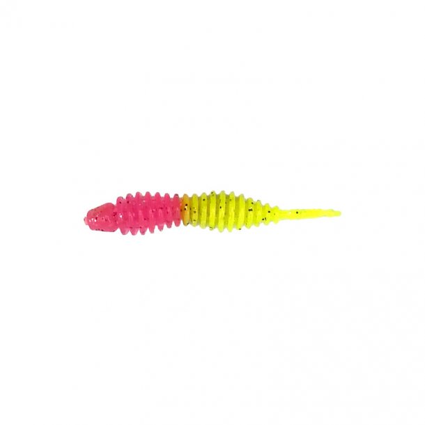 Skull Gear FlexiBait Booby Worm Banan Pink/Yellow