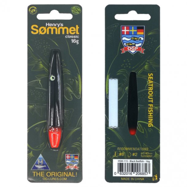 OGP Smmet 16g Black Baitfish