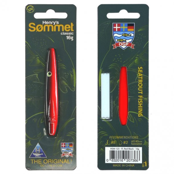 OGP Smmet 22g. Fl. Red Black