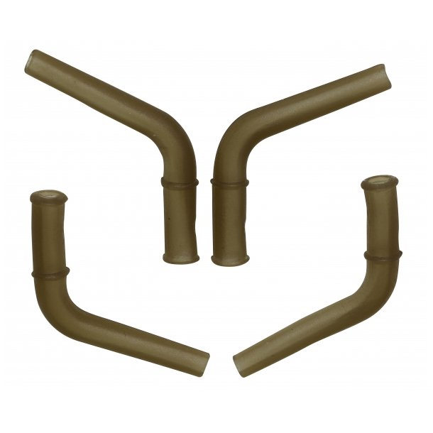 Starbaits Bent Hook Aligner Muddy Brown 15 stk.