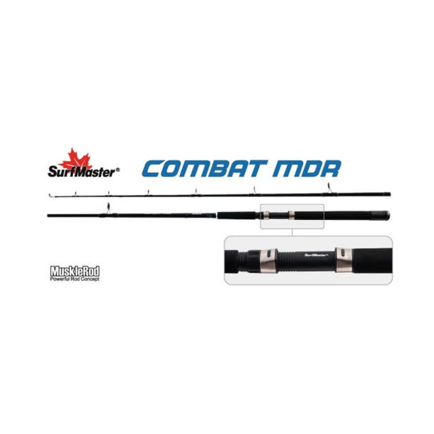 Surfmaster Combat MDR 7 Fod 56-170g 2-delt Trolling Stang