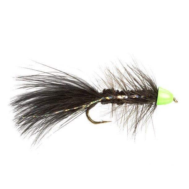 Turrall Chartreuse Tungsten Leeches #6
