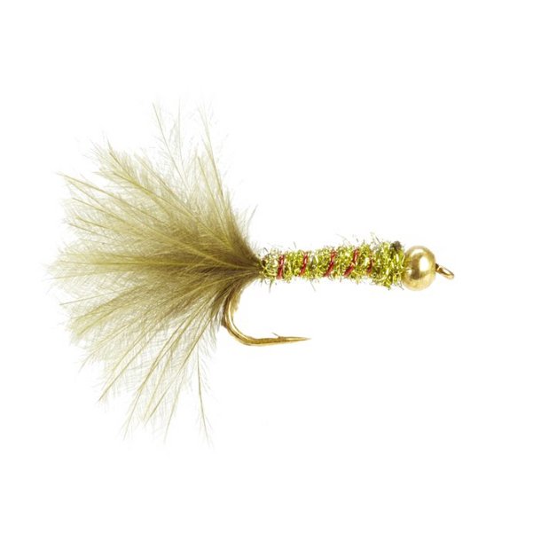 Turrall Damsel Olive Bead Head #12