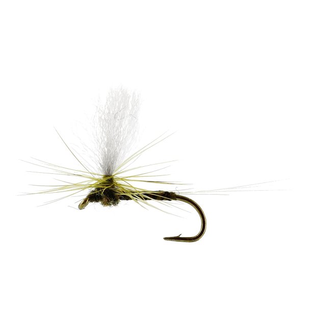 Unique Flies Baetis Dun Quill Olive, TMC100 #18
