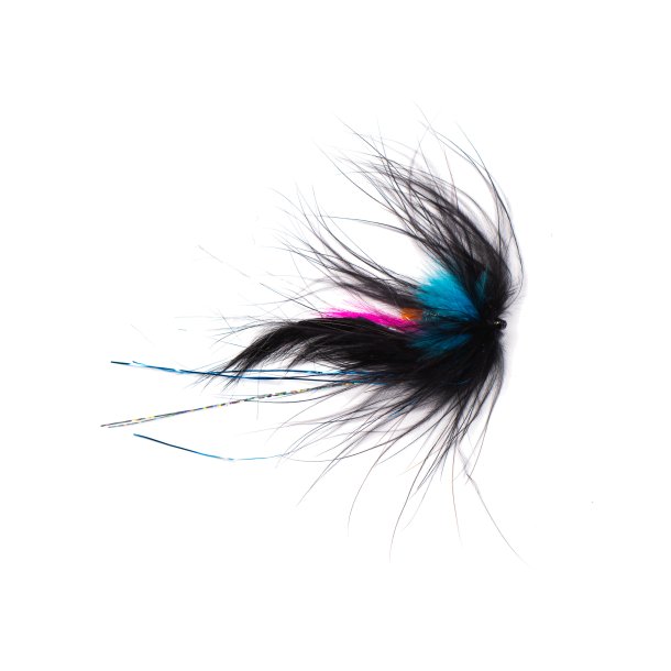 Unique Flies Jetstream Zonker Black/Blue, Rrflue