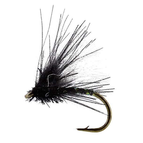 Unique Flies Midge Flash CDC Black, TMC112TR