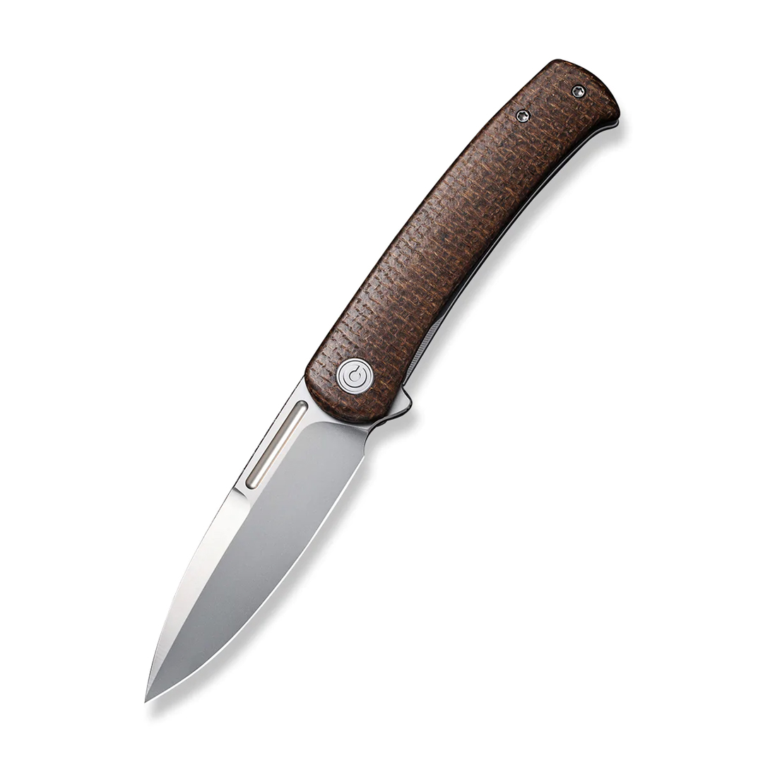 CIVIVI Cetos Brown Micarta 14C28N Foldekniv