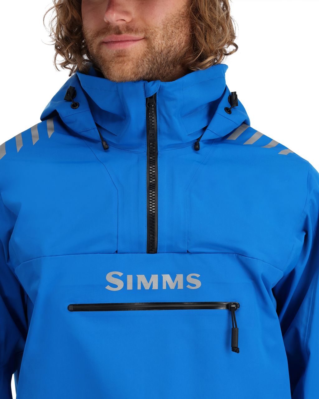 Simms Splash Cast Jacket Bright Blue Jakker fluer.dk